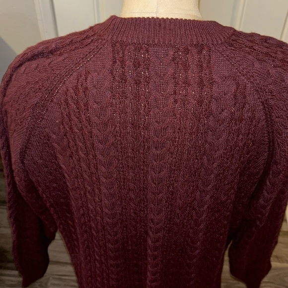 Cableknit Sweater Dress Nordstrom Cloth By Design Size Medium NIB - Picture 5 of 6